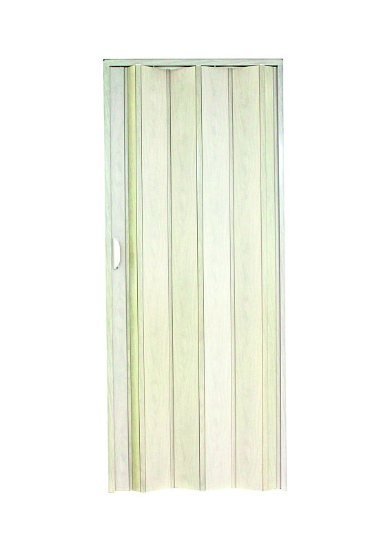 Shrnovací dveře LUCIE od 73 - 200cm x výška do 200 cm, bez skel, ořech