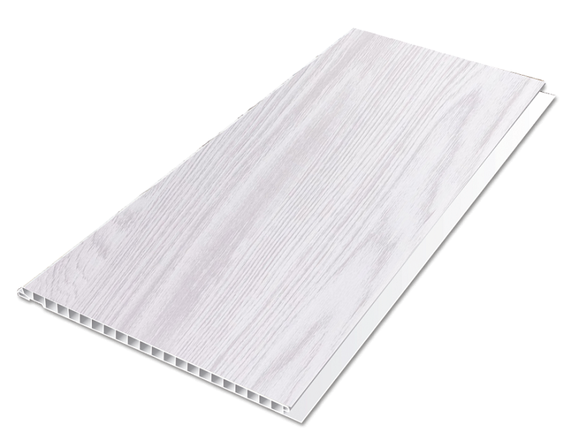 Plastic tiles Lome - white ash