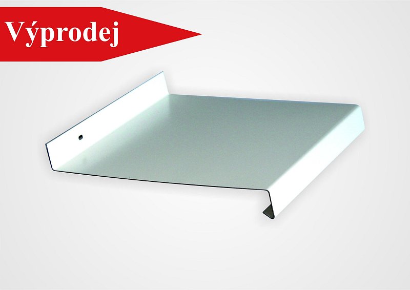 Oceľový parapet 180 mm (nos 25 mm) - ANTRACIT