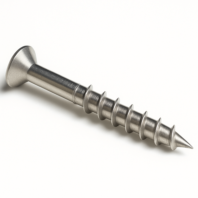 Stainless steel screw for WPC 4x35mm