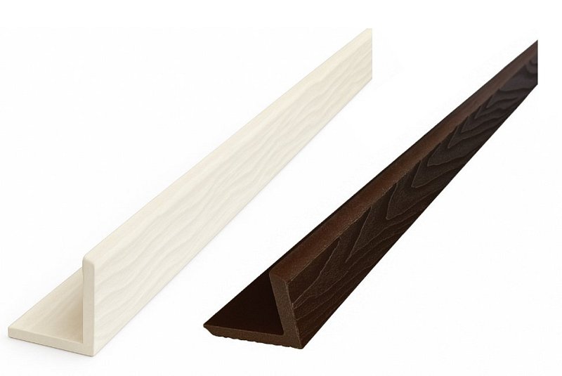 Edge L profile for WPC cladding, universal