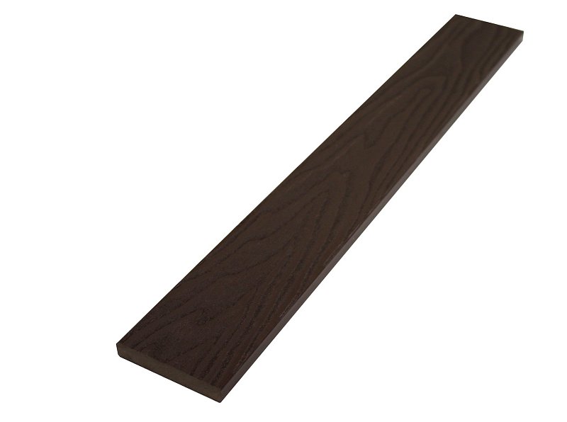 WPC plotovka plastová 80 cm - tmavo hneda