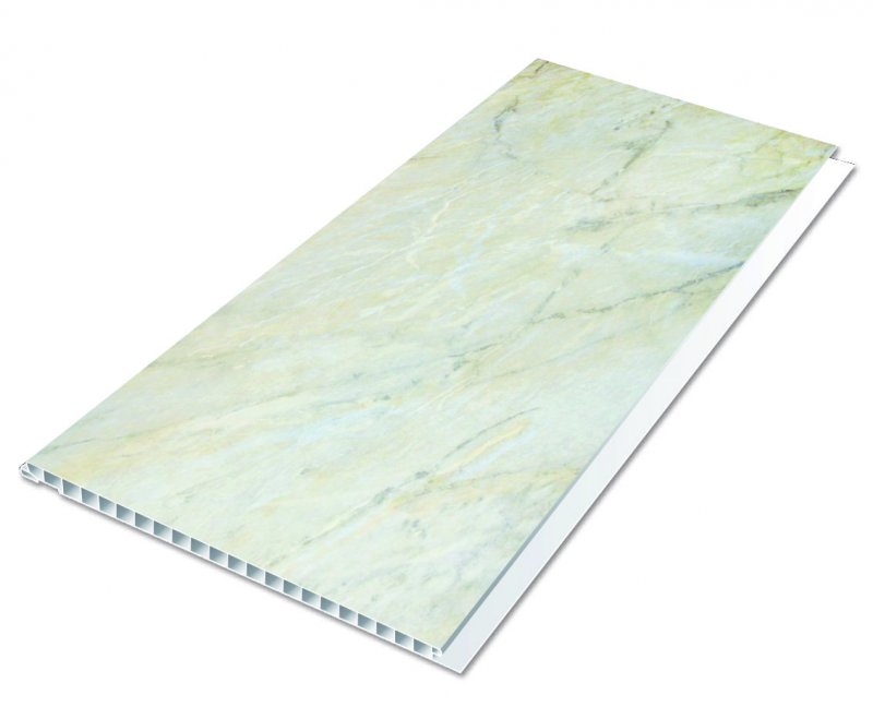 Plastic tiles Lome - Marble White